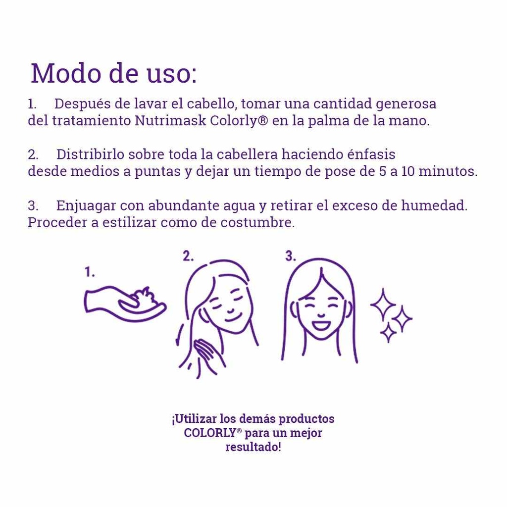 TRATAMIENTO NUTRIMASK COLORLY 100 ML