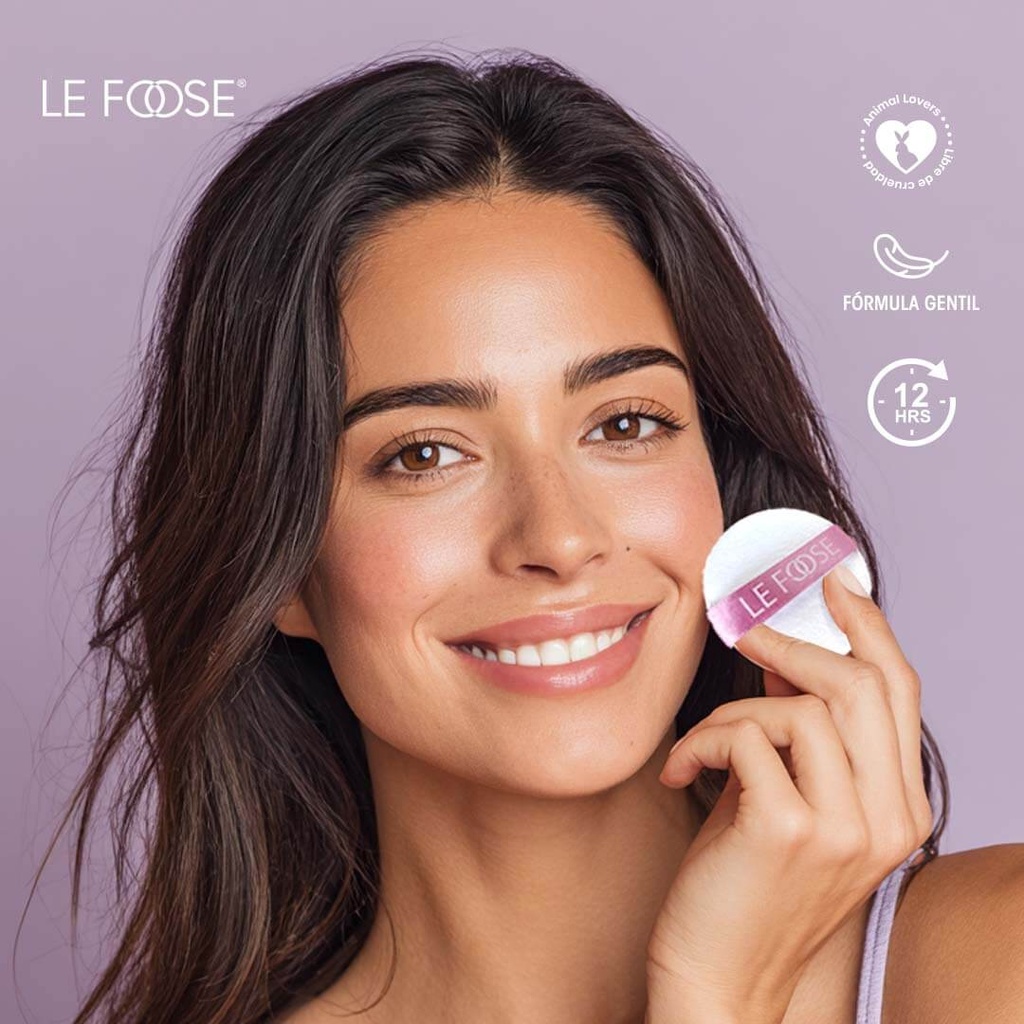 MAQUILLAJE POLVO LE FOOSE TONO TRASLUCIDO