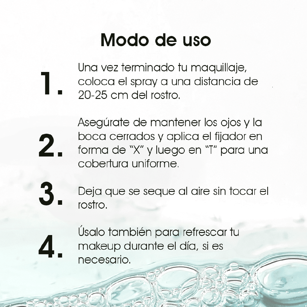 FIJADOR DE MAQUILLAJE PROFESIONAL LE FOOSE 140 ML