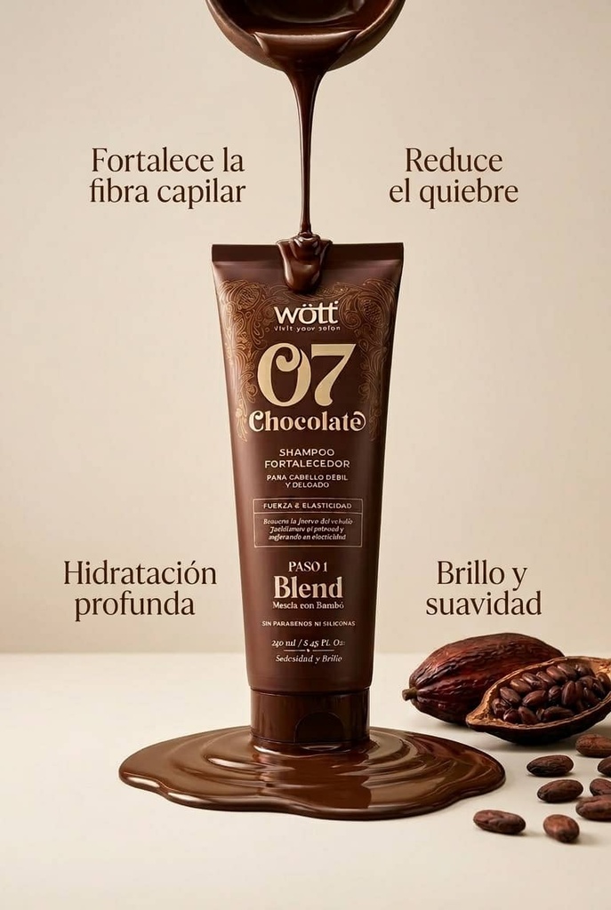 SHAMPOO CHOCOLATE DE WOTT 07