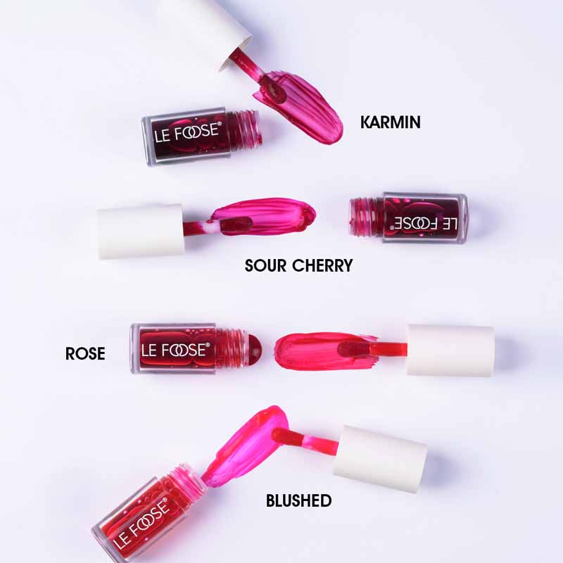 Tinta para Labios de Sensación Ligera de Alta Duración con Acabado Natural e Intransferible Tono Karmin Le Foose