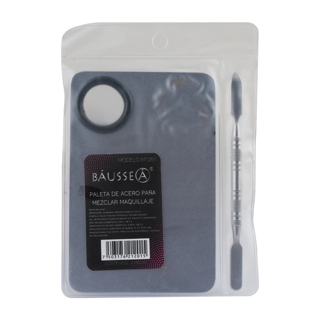 [M1201] PALETA MEZCLADORA DE MAQUILLAJE BAUSSE