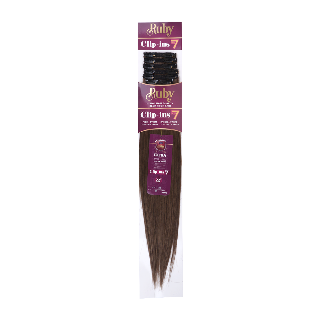 EXTENSION SINTETICA RUBY TONO 6 C/CLIP