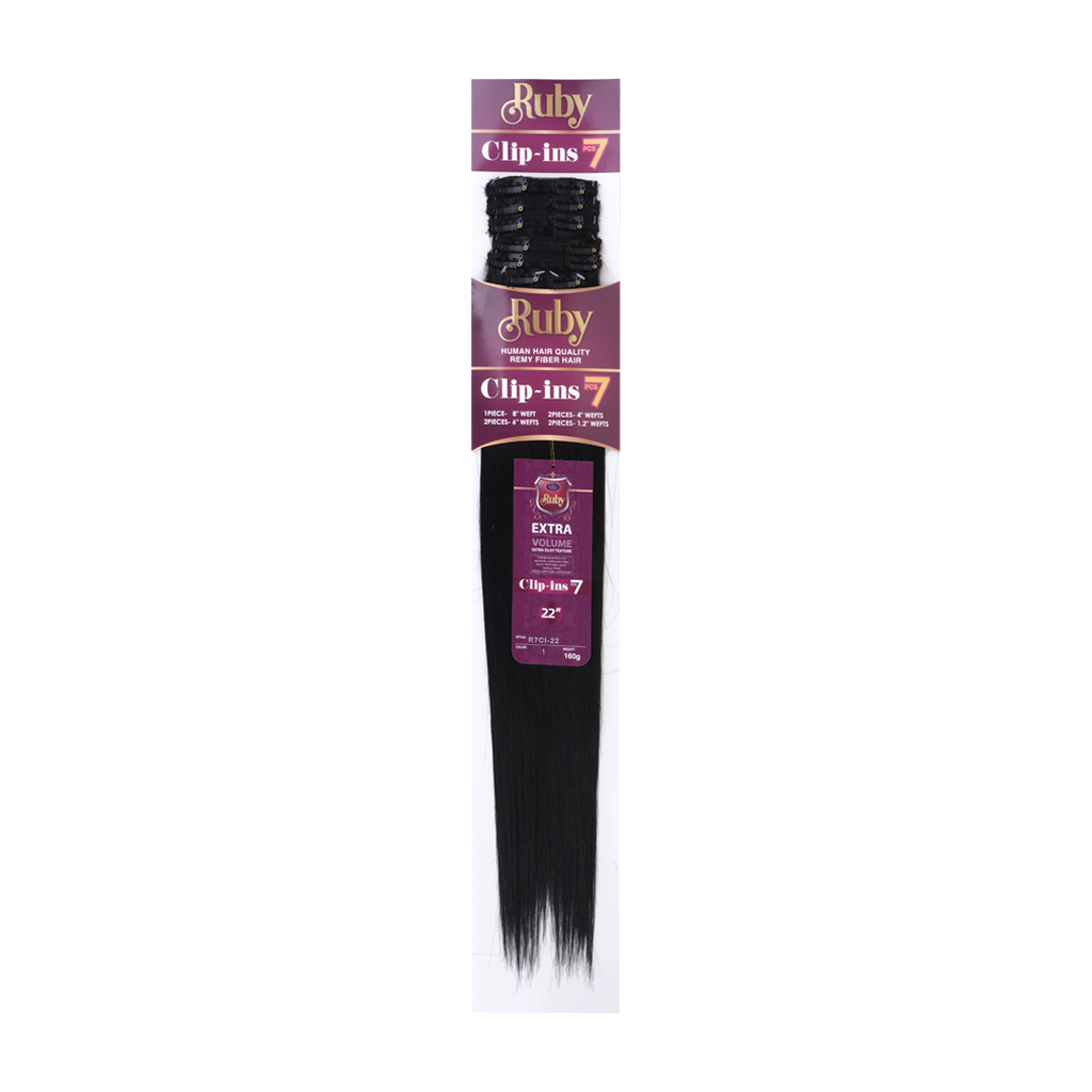 [RUB-22-1] EXTENSION SINTETICA RUBY TONO 1 C/CLIP
