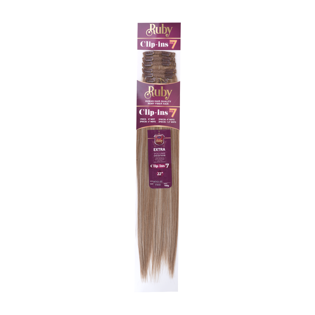 [RUB-22-F18/22] EXTENSION SINTETICA RUBY TONO F18/22 C/CLIP