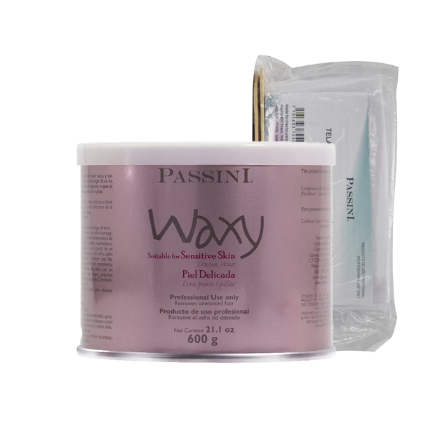 [1105] PAQUETE DE CERAMIEL WAXY 600 GR CON TELAS 1105-P