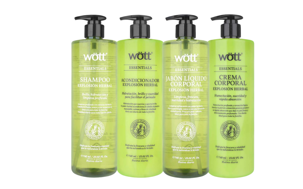 Kit Familiar Herbal – Rutina Completa 740 ml