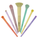 Kit de 7 Brochas de Maquillaje Le Foose para Rostro y Ojos