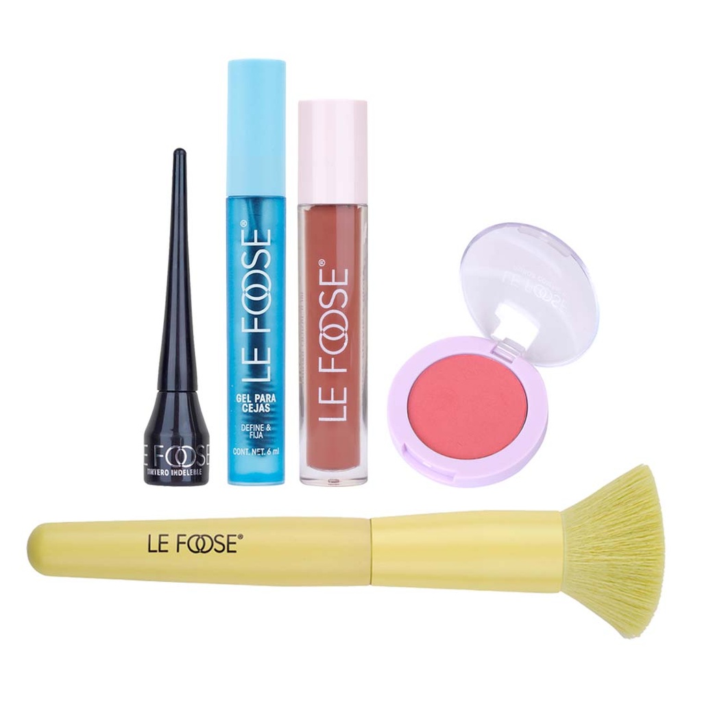 [kit-cosmetic] Kit de Maquillaje Completo Le Foose para Rostro, Cejas y Labios