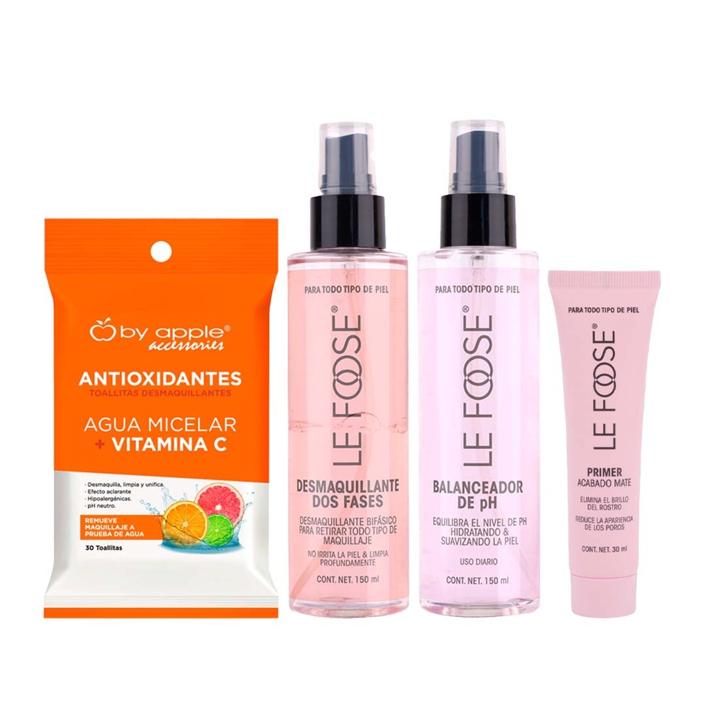 [kit-skin] Le Foose Kit Esencial de Limpieza y Preparación Facial