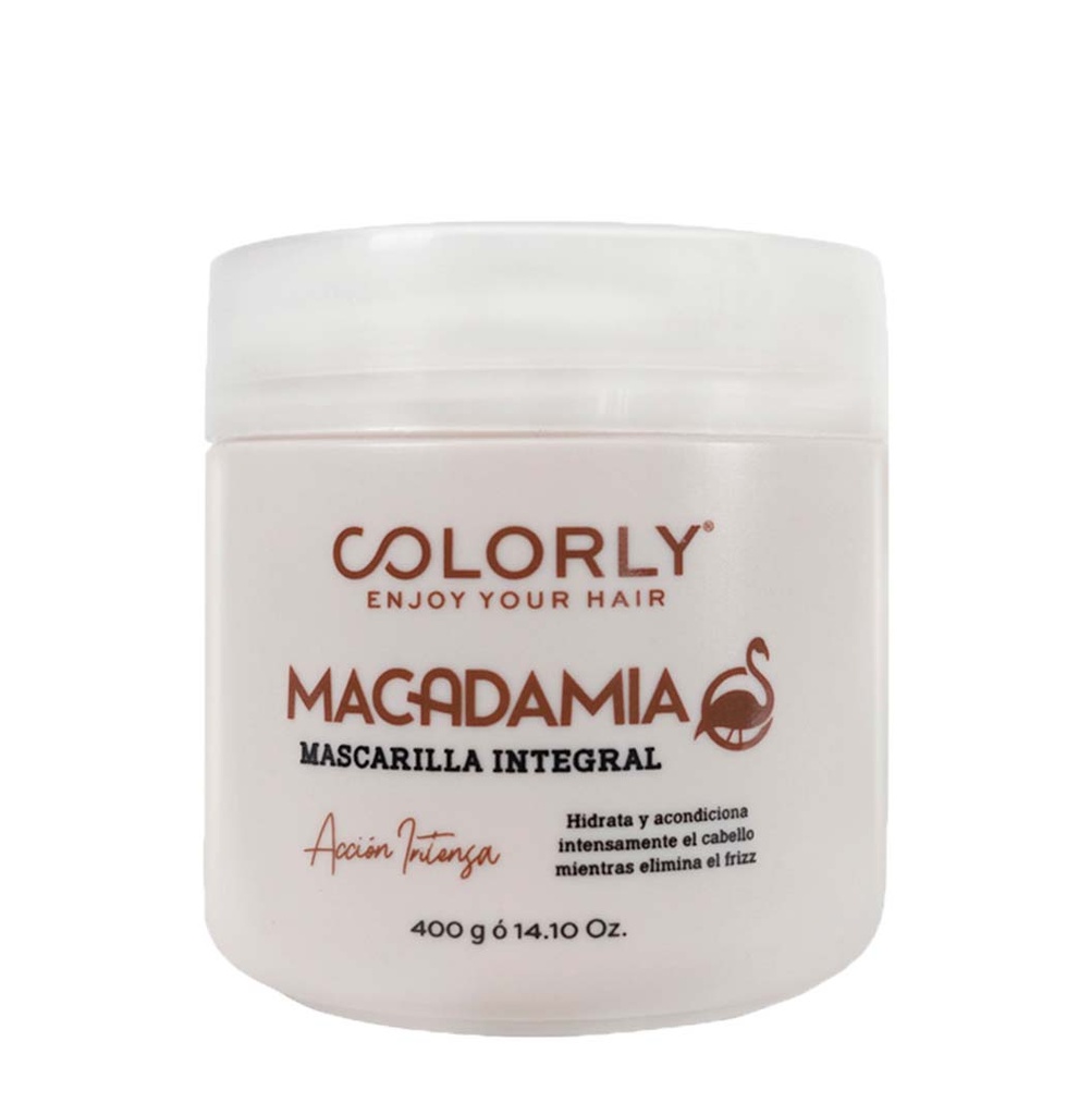 TRATAMIENTO MASCARILLA INTEGRAL DE MACADAMIA COLORLY 400 GR
