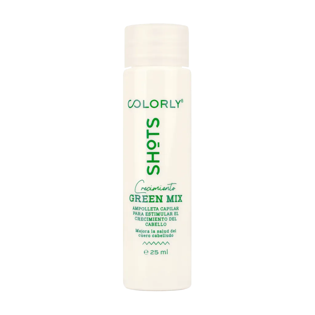 AMPOLLETA CAPILAR PARA EL CRECIMIENTO GREEN MIX SHOTS COLORLY