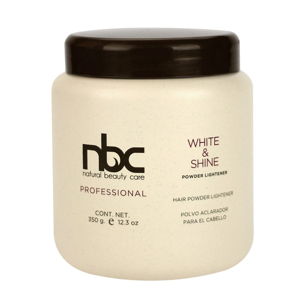 [21-555] DECOLORANTE NATTURA 350 GR (white and shine)
