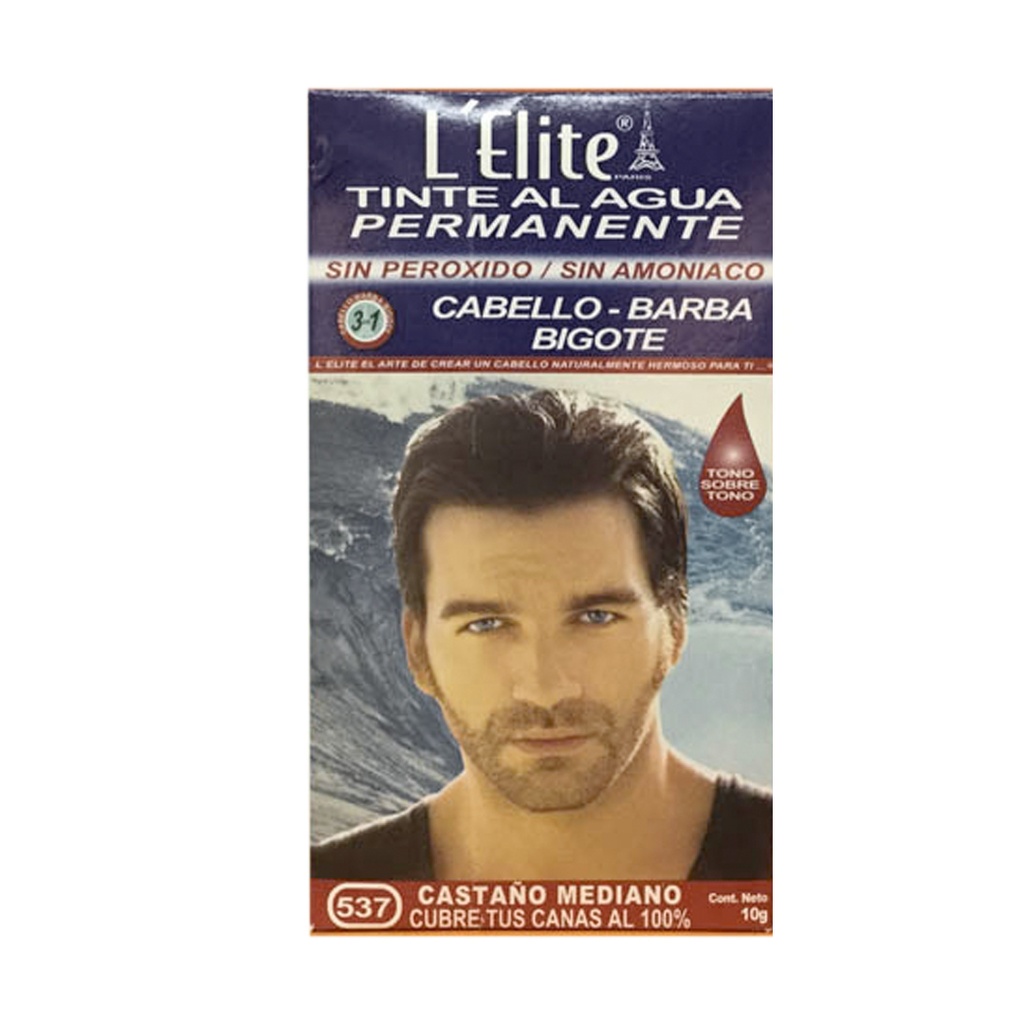 TINTE LïELITE CASTAÑO MEDIANO MEN 537