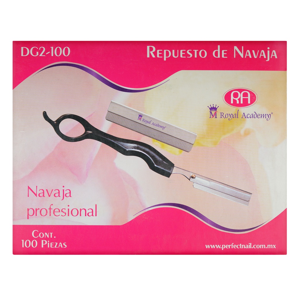 [DG2-100] NAVAJA DENTADA GLOBUSMAN 1 FILO TIPO PERSONA C/10