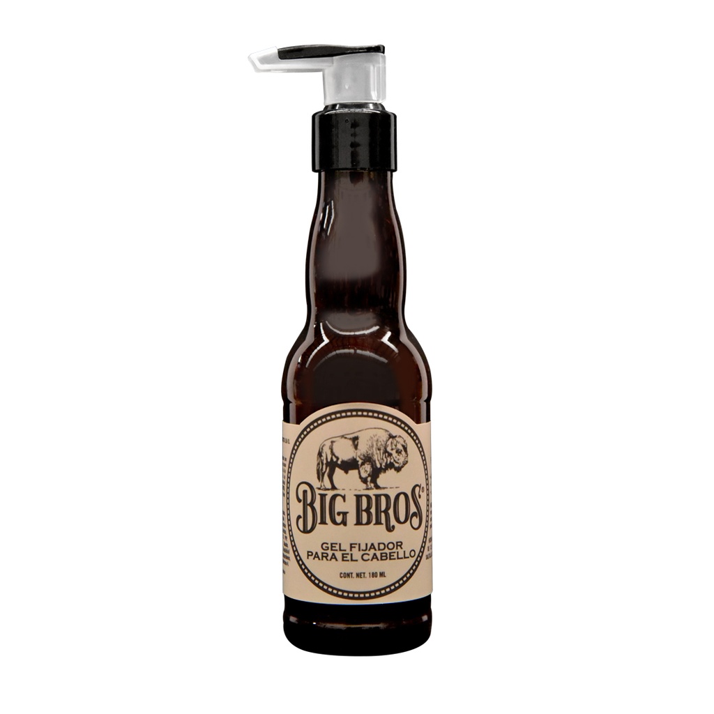 GEL BIG BROS FIJADOR PARA EL CABELLO 180 ML