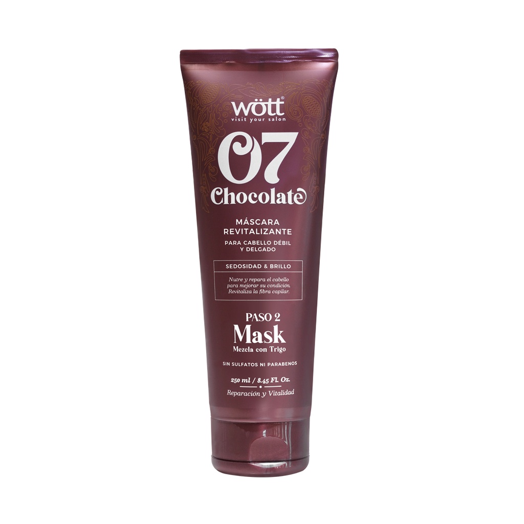 TRAT. EN MASCARILLA CHOCOLATE DE WOTT 07