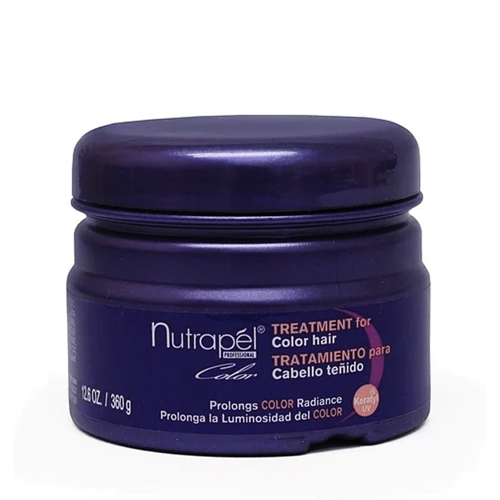 TRAT. NUTRAPEL P/ CABELLO TEÑIDO 345 GRS