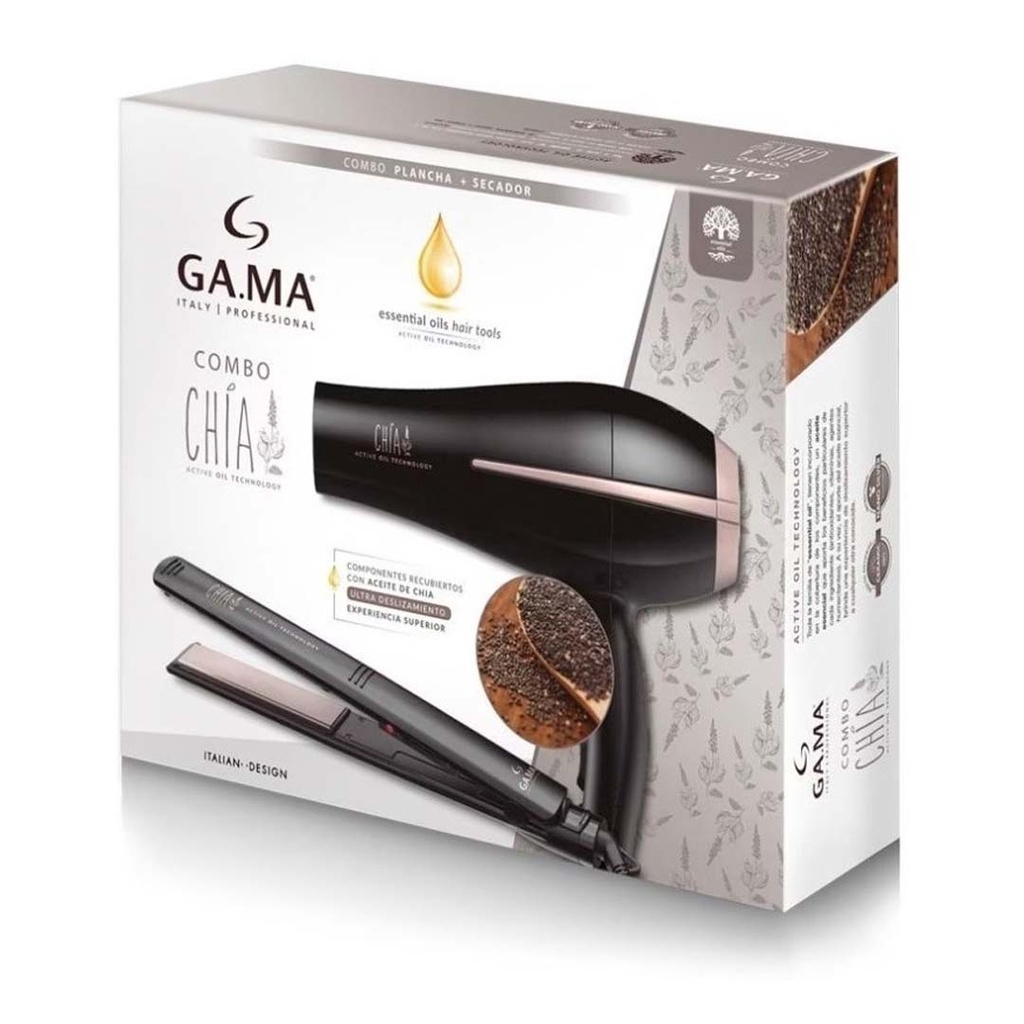 COMBO SECADORA-PLANCHA ELEGANCE CHIA