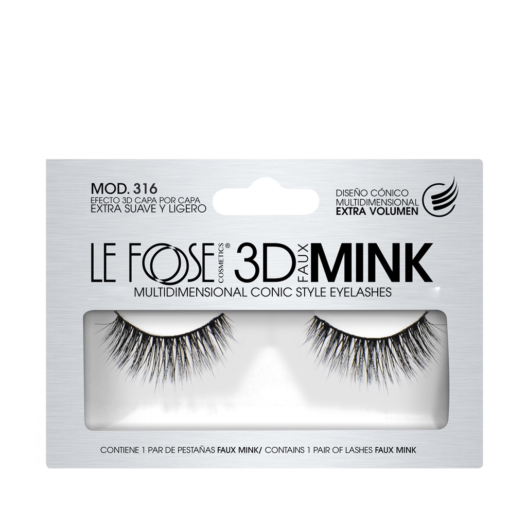 PESTAÑA LE FOOSE 3D MOD.316