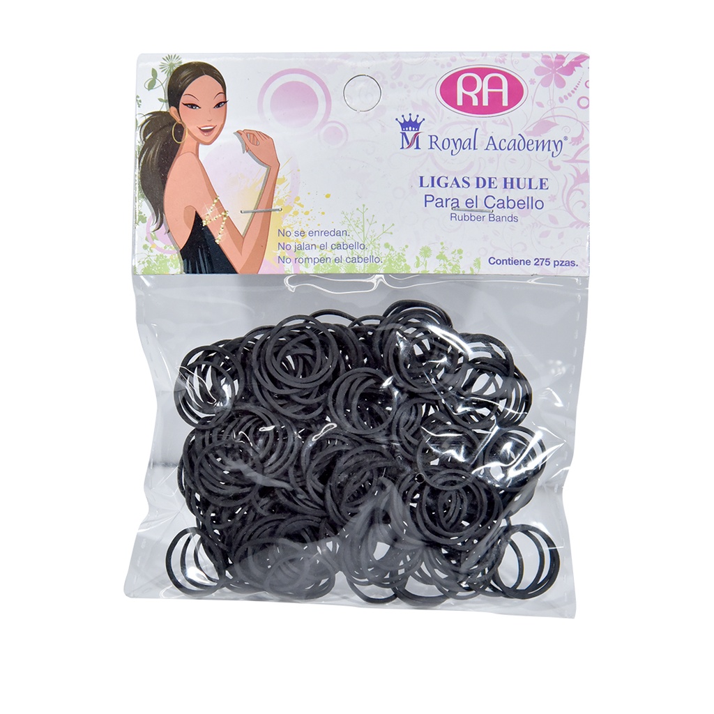 LIGAS NEGRAS P/CABELLO C/275 Y C/300