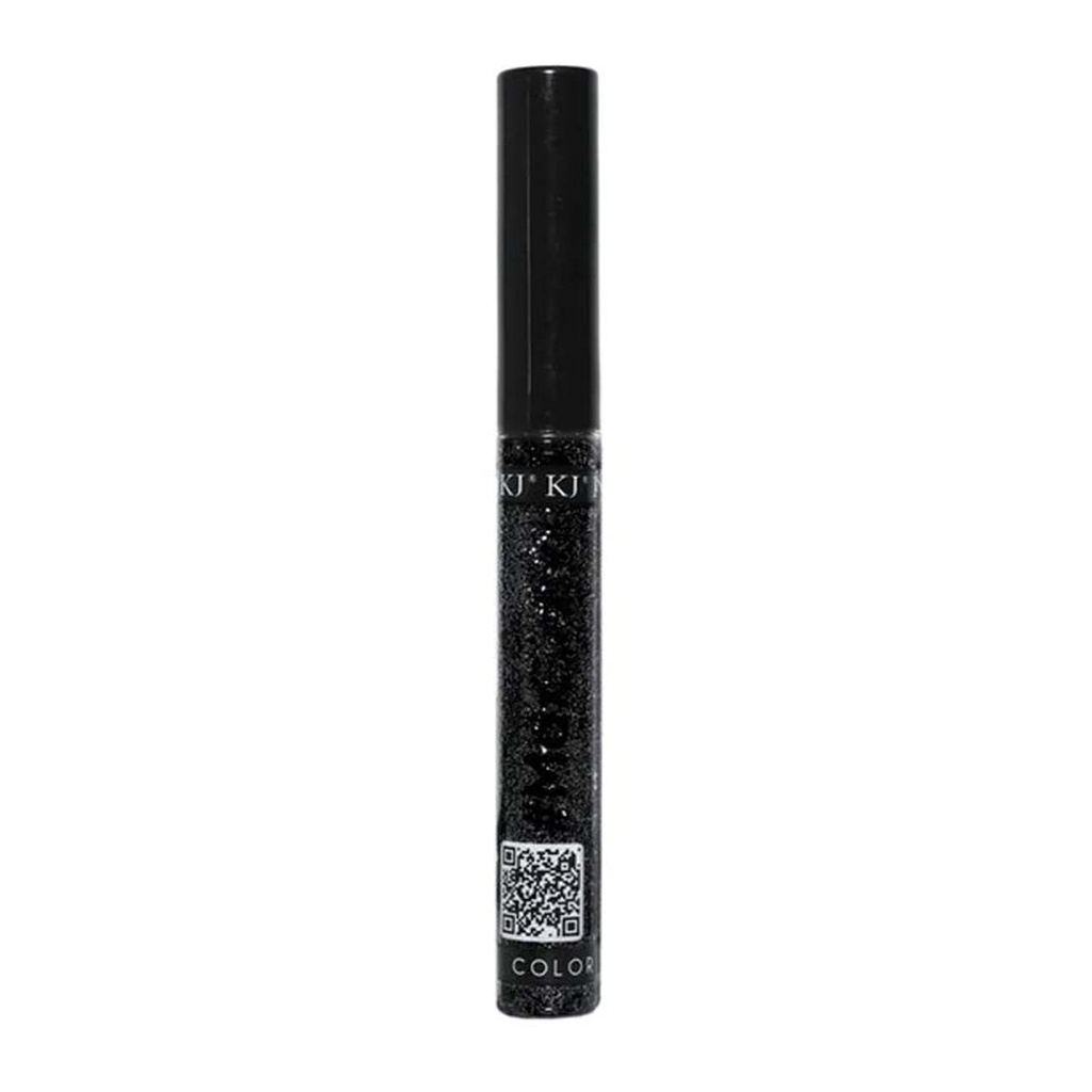 [KJ-28] DELINEADOR LIQUIDO GLITTER 28 NEGRO