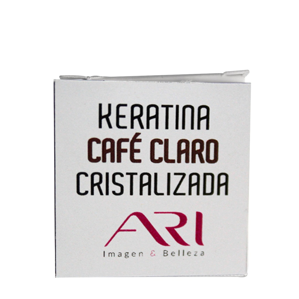 [119-0002] KERATINA CRISTALIZADA CAFE 30 GR.