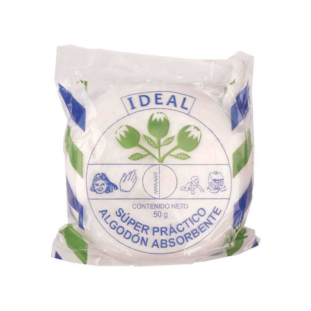 [IDEAL] ALGODON DE 50 GR/ TORUNDA DE ALGODON ALBY