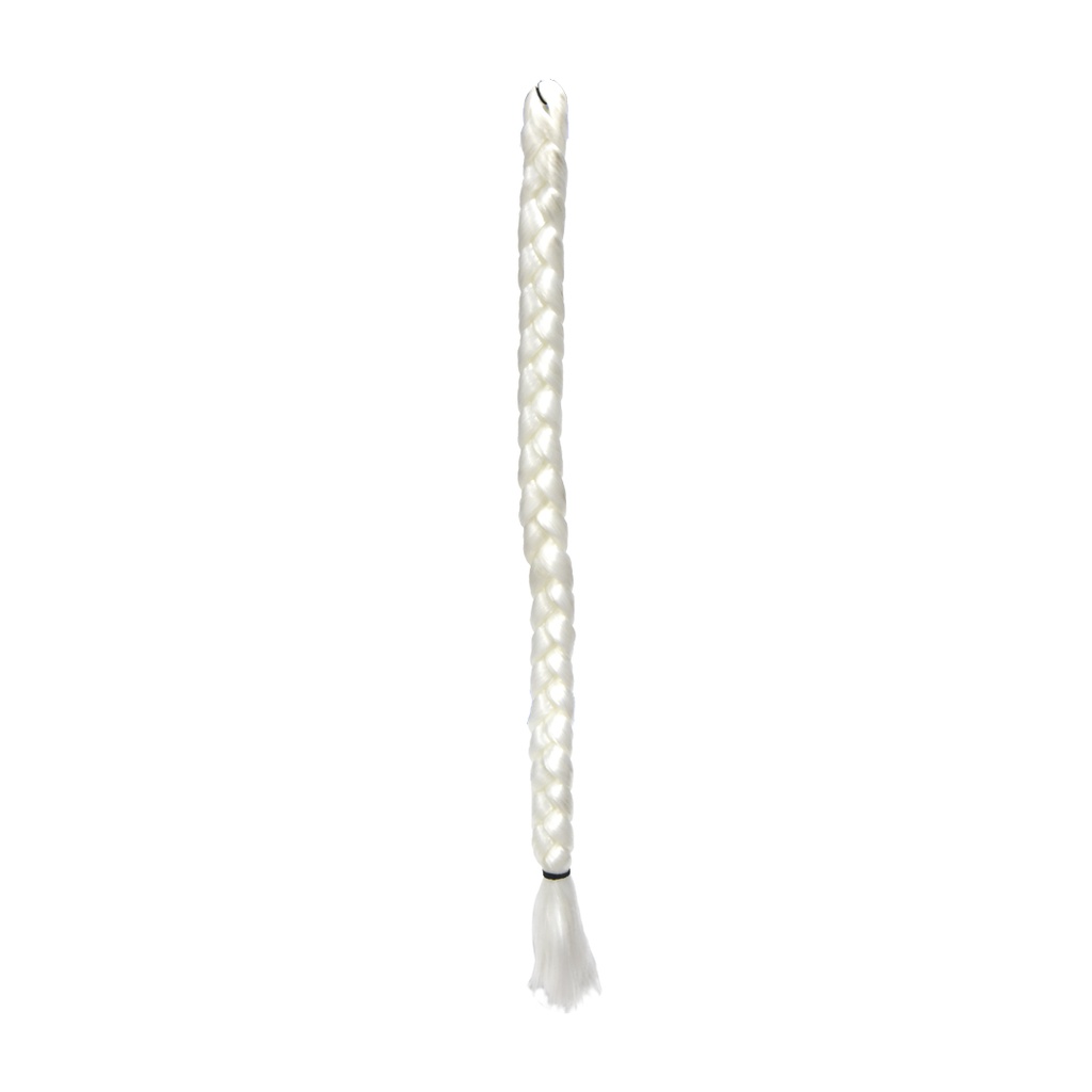 [054-0092] TRENZA BLANCA ECONOMICA