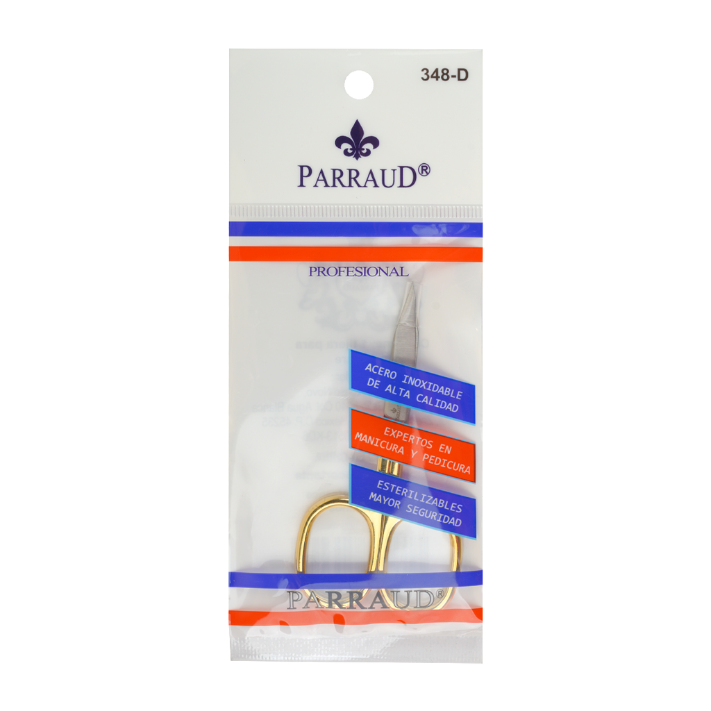 TIJERA MANICURE DORADA-GLOBUS