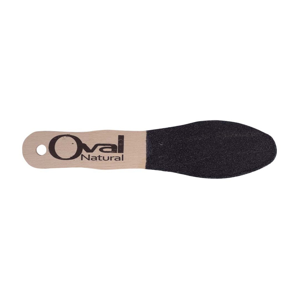 [MP-02-0225] LIJA PIE OVAL DE MADERA