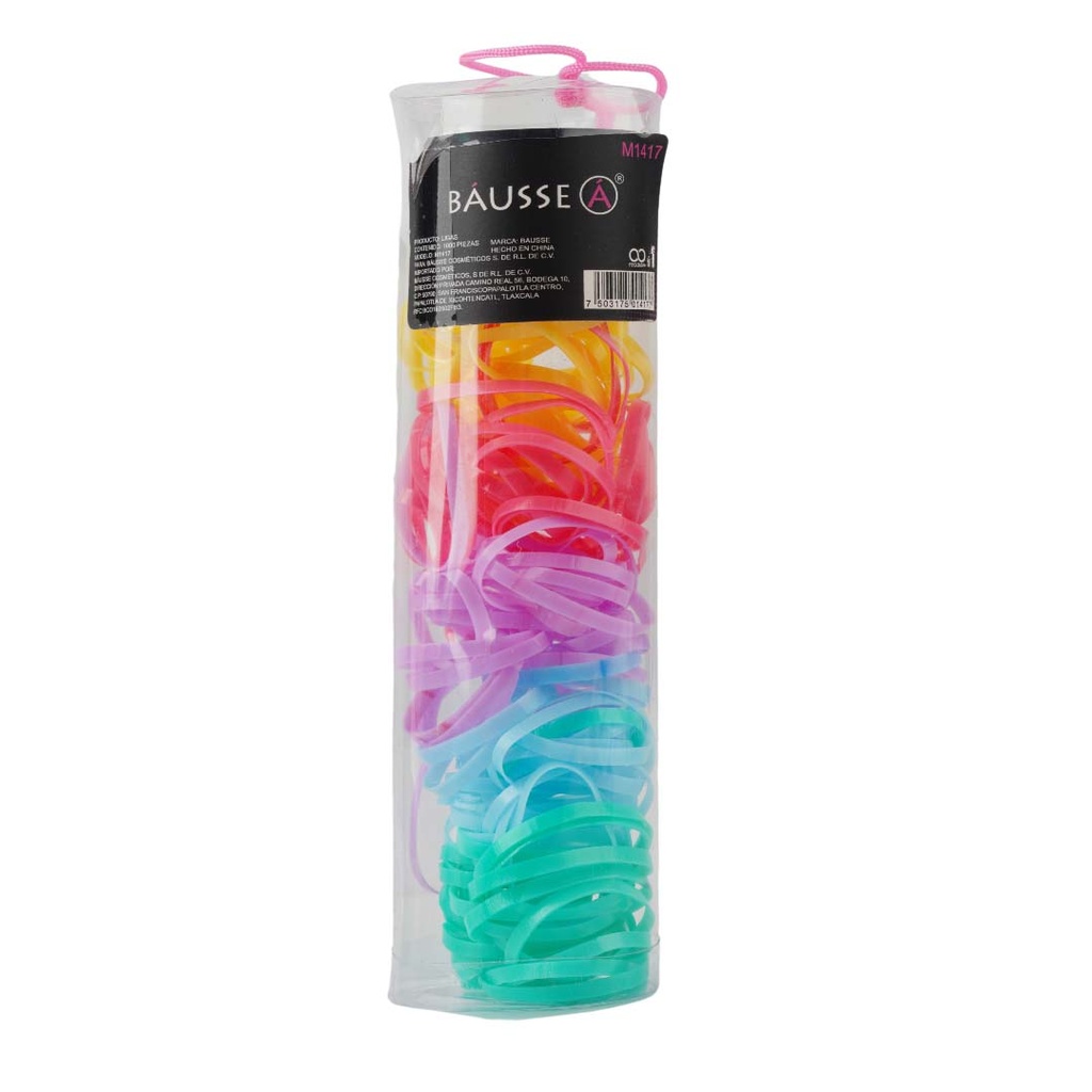 LIGAS DE SILICON EN TUBO  COLORES BAUSSE