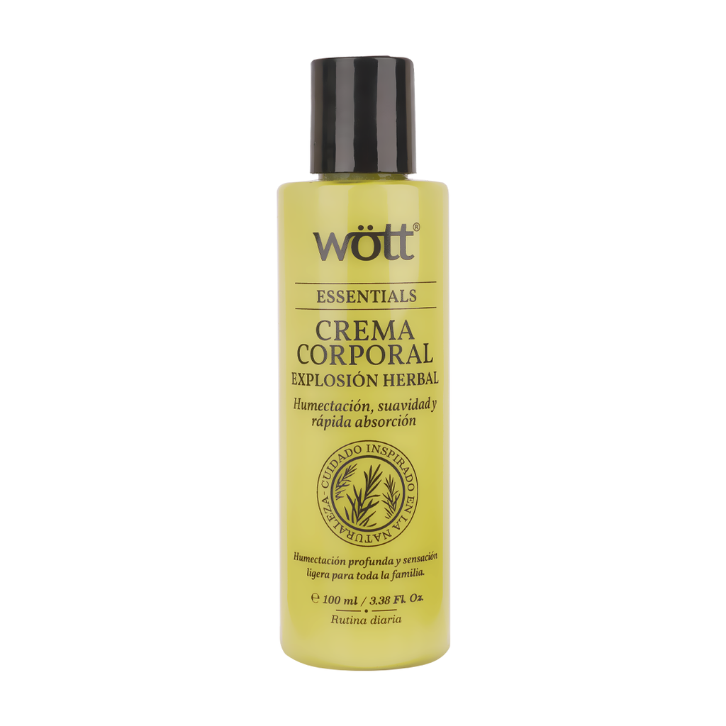 CREMA CORPORAL HERBAL WOTT 100 ML