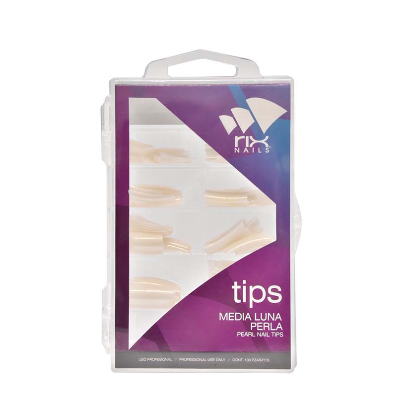 [RIX-PER] CAJA DE UÑAS RIX CON 100 PERLA