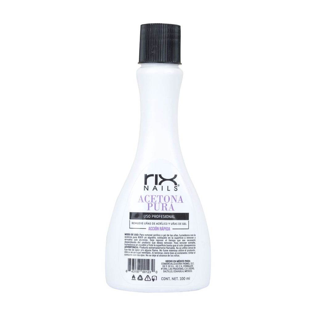 ACETONA PURA RIX 100 ML