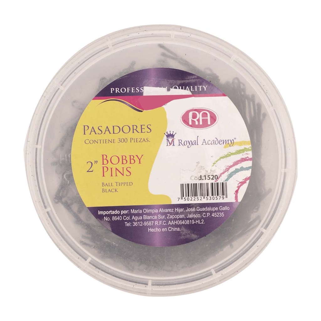 PASADOR PROF. NEGRO 2" C/300 RA