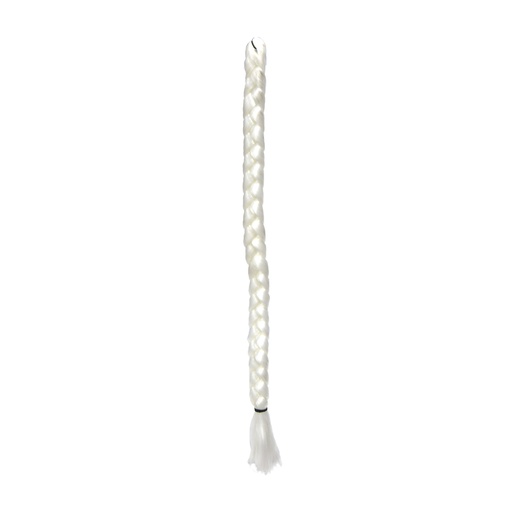 [054-0092] TRENZA BLANCA ECONOMICA
