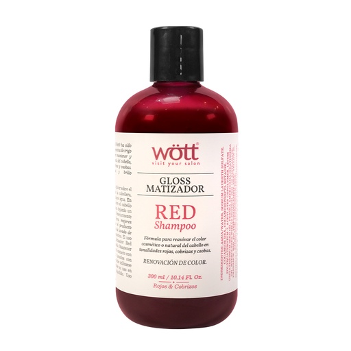 [REDW2] SHAMPOO WOTT MATIZADOR RED 300 ML