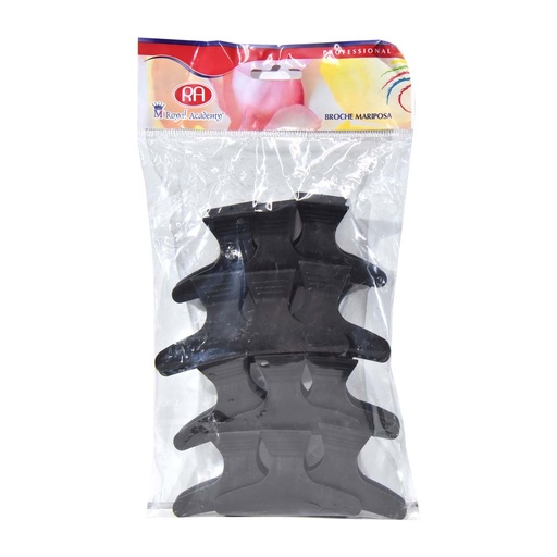 [2202-B] MARIPOSA PROFESIONAL NEGRA C/12