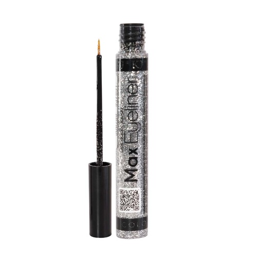 [KJ-27] DELINEADOR LIQUIDO GLITTER 27 PLATA