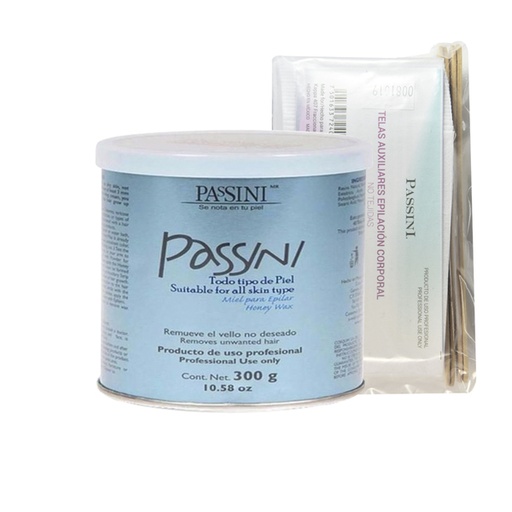 [1203] PAQUETE DE MIEL PASSINI 300 GR CON TELAS