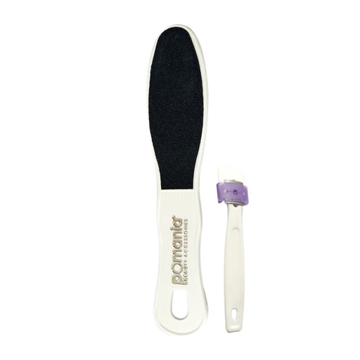 [MP-02-0186] LIJA PIE C/ CORTACALLOS PINK TOOLS