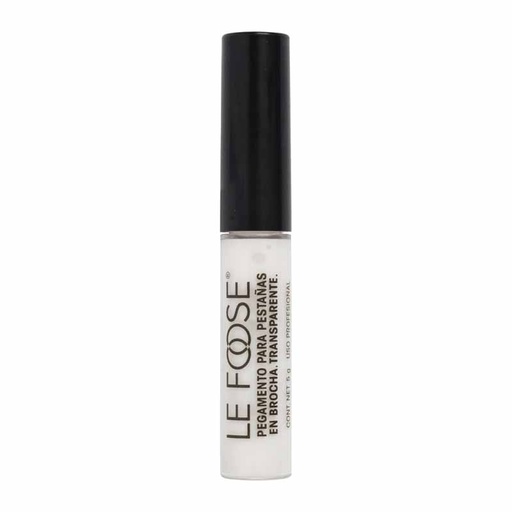[LF-4] PEGAMENTO EN BROCHA P/PESTAÑA TRANSP. LE FOOSE