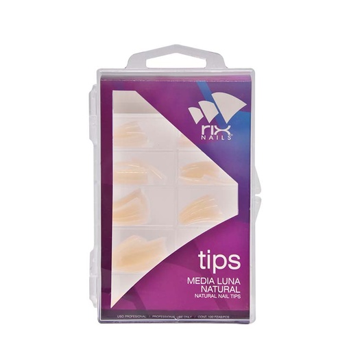 [RIX-NAT] CAJA DE UÑAS RIX CON 100 NATURAL
